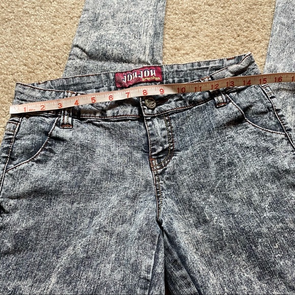 Pants, Acid Wash Retro Punk - Picture 3 of 7